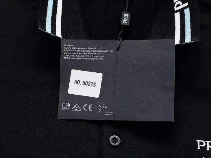 Picture of Prada Polo Shirts Short _SKUPradaM-3XL8qx803225711